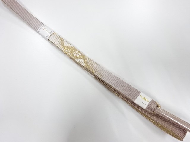 JAPANESE KIMONO / UNUSED KOREI HAND-TIED OBIJIME